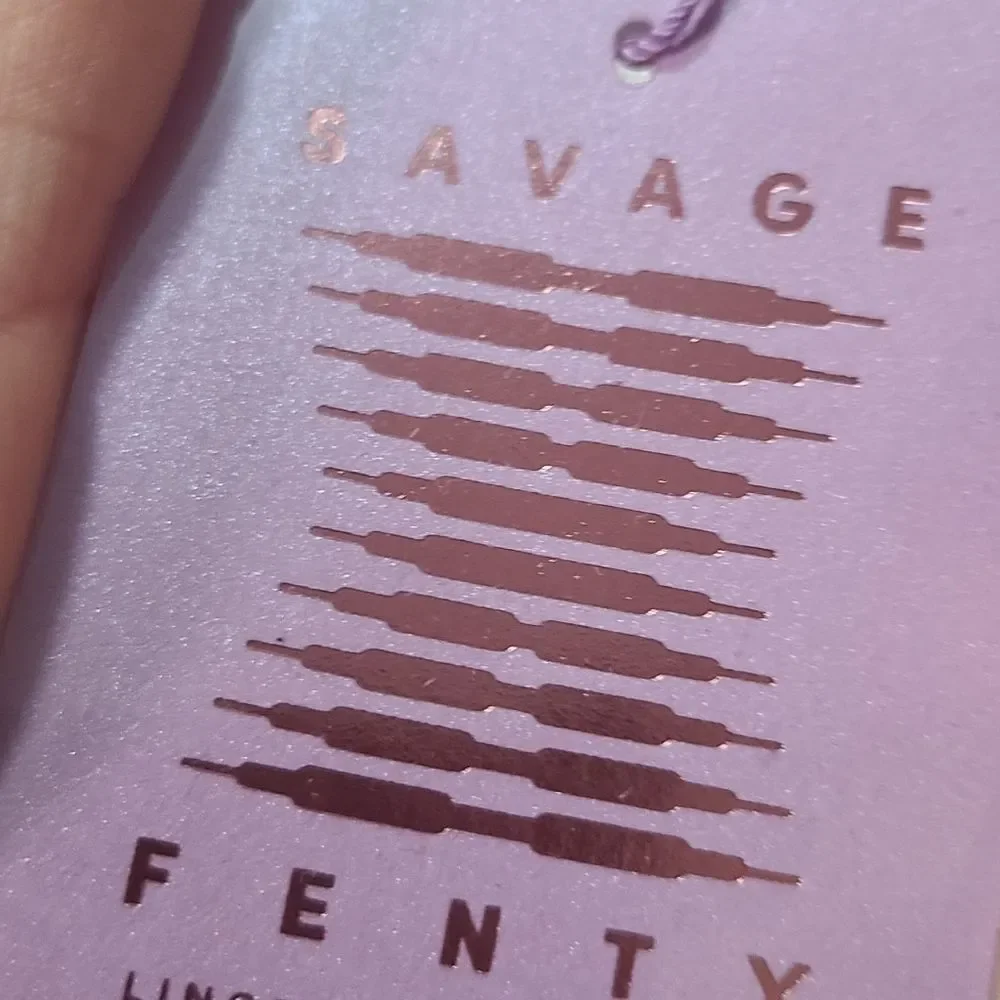 Savage X Fenty Lingerie By Rihanna Strap Up Lace Plunge Bra in Taboo Blue